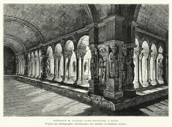 Interieur des Klosters Saint-Trophime in Arles